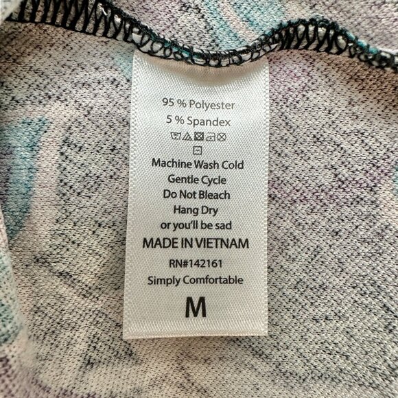 LuLaRoe Cassie Pencil Skirt Multicolor Paisley Print Stretch Fabric Size M - Picture 5 of 9